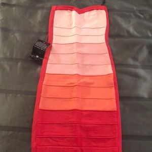 Bebe Color block dress